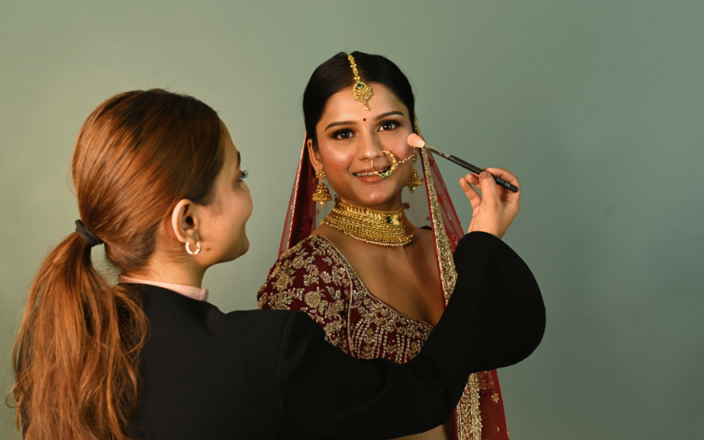 bridal makeup artist delhi